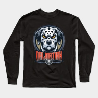 Angry Dalmatian Long Sleeve T-Shirt